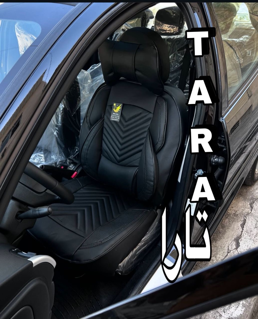 روکش صندلی تاراچرم دارای جاموبایلی وپدگودی کمرفول طبی vipخلبانی مدل نیولاماری کوالیتی بالاوعالی مناسب تارا