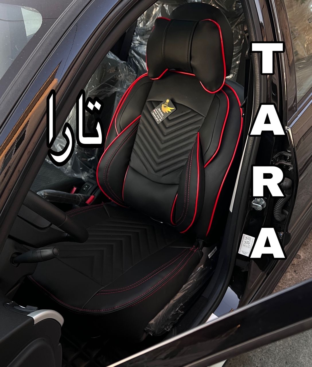 روکش صندلی تاراچرم دارای جاموبایلی وپدگودی کمرفول طبی vipخلبانی مدل نیولاماری کوالیتی بالاوعالی مناسب تارا