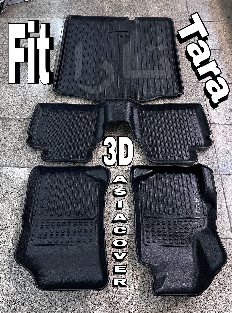 کفپوش تارا 3Dدیواره دار باصندوق پشت کارموکت اسکن دقیق وفیت متریال عالی مناسب تارا دنده و اتومات