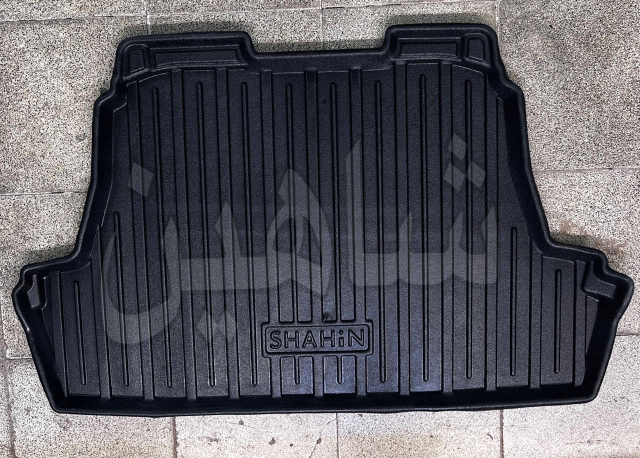 کفپوش صندوق شاهین3Dدیواره دارپشت کارموکت اسکن دقیق وفیت متریال عالی مناسب شاهین دنده و اتومات