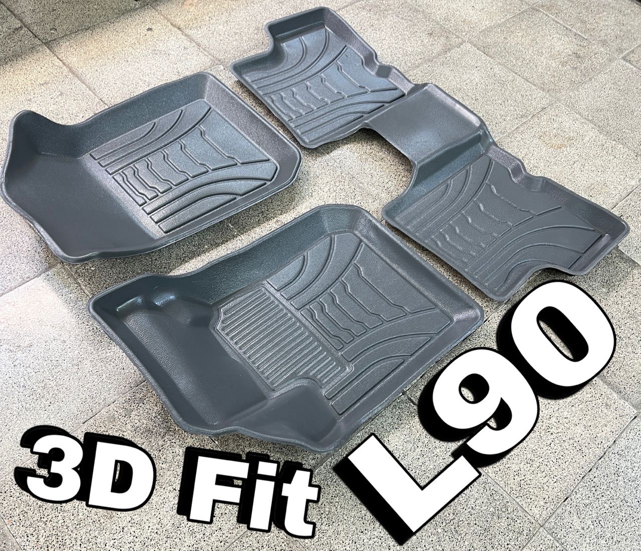 کفپوش ال۹۰ 3Dپشت موکت اسکن دقیق فیت کوالیتی بالاوعالی مناسبL90