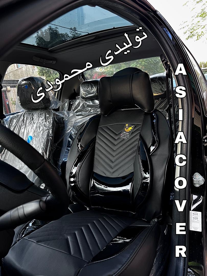 روکش صندلی تیگاردچرم باپدگودی کمرفول طبی vipخلبانی مدل نیولاماری کوالیتی بالاوعالی مخصوص تیگارد